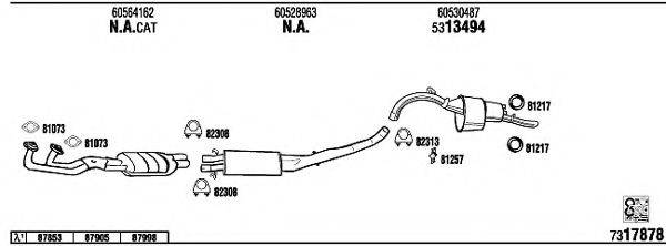 WALKER AR75020A Система випуску ОГ