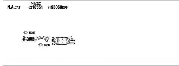 WALKER NIH20094A Система випуску ОГ