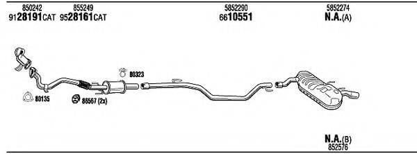 WALKER OPH19986A Система випуску ОГ