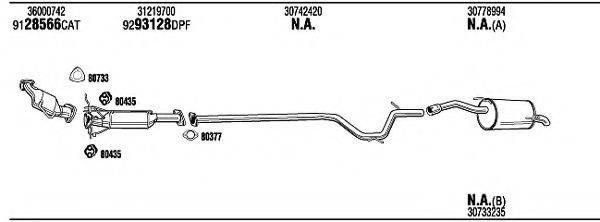 WALKER VOK23154BA Система випуску ОГ