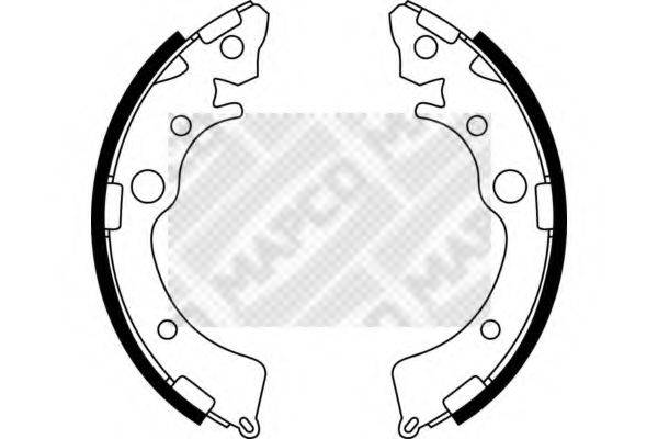 MAPCO 8523 Комплект гальмівних колодок