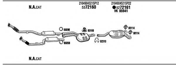 FONOS MB24002 Система випуску ОГ