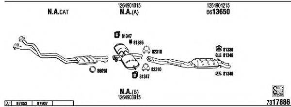 FONOS MB56002A Система випуску ОГ