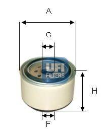 UFI 2433800 Паливний фільтр