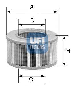 UFI 2727200 Повітряний фільтр