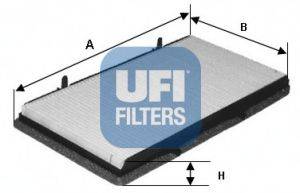 UFI 5313100 Фільтр, повітря у внутрішньому просторі