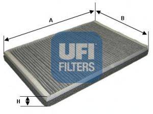 UFI 5417400 Фільтр, повітря у внутрішньому просторі