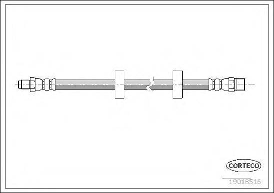 CORTECO 19018516 Гальмівний шланг
