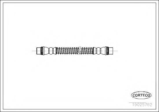 CORTECO 19025762 Гальмівний шланг