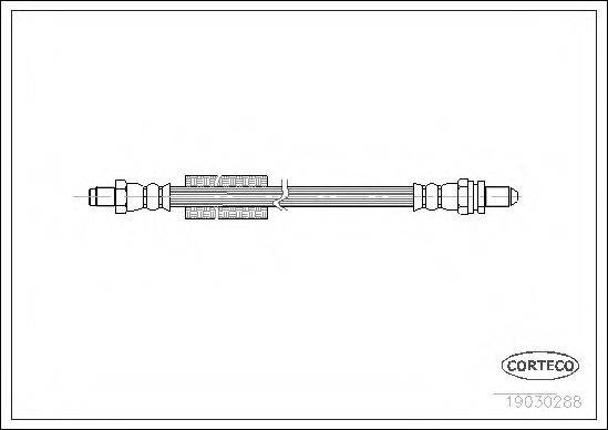 CORTECO 19030288 Гальмівний шланг