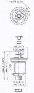 SOFIMA S1586B Паливний фільтр