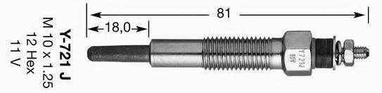 NGK 6919 Свічка розжарювання