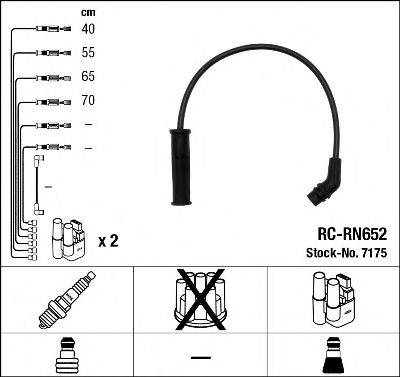 NGK 7175 Комплект дротів запалювання