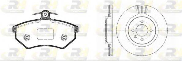 ROADHOUSE 813403 Комплект гальм, дисковий гальмівний механізм