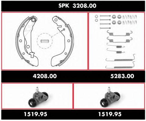 REMSA SPK320800 Комплект гальм, барабанний гальмівний механізм