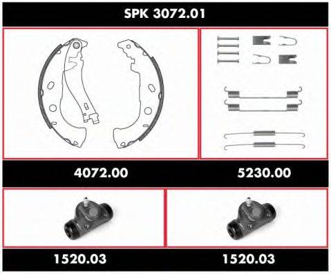 REMSA SPK307201 Комплект гальм, барабанний гальмівний механізм