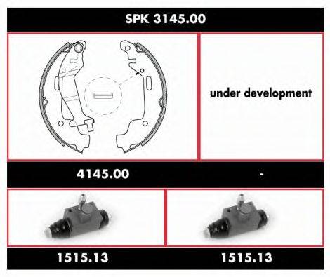 REMSA SPK314500 Комплект гальм, барабанний гальмівний механізм