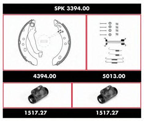 REMSA SPK339400 Комплект гальм, барабанний гальмівний механізм