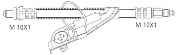 REMSA 190368 Гальмівний шланг