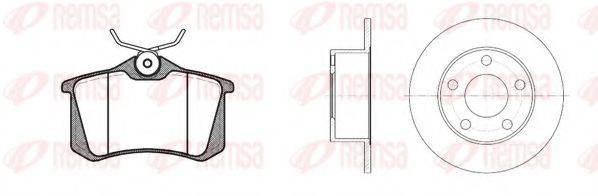 REMSA 826300 Комплект гальм, дисковий гальмівний механізм