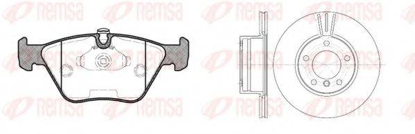 REMSA 827000 Комплект гальм, дисковий гальмівний механізм