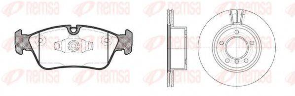 REMSA 838403 Комплект гальм, дисковий гальмівний механізм