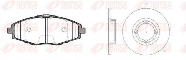 REMSA 869600 Комплект гальм, дисковий гальмівний механізм