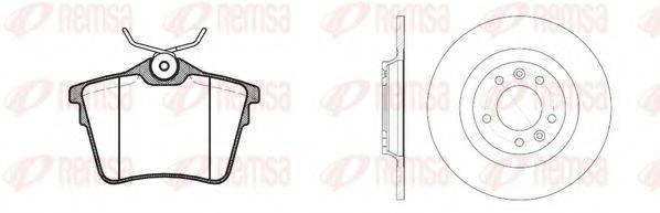 REMSA 8110300 Комплект гальм, дисковий гальмівний механізм
