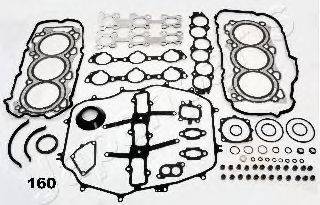 JAPANPARTS KM160 Комплект прокладок, двигун