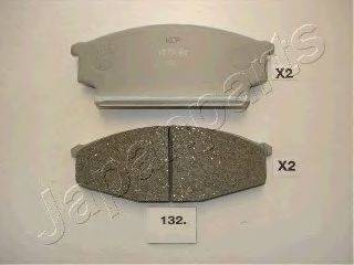 JAPANPARTS PA132AF Комплект гальмівних колодок, дискове гальмо