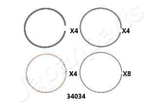 JAPANPARTS RC34034 Поршневе кільце