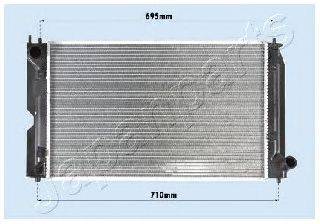 JAPANPARTS RDA153111 Радіатор, охолодження двигуна