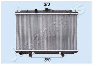 JAPANPARTS RDA213043 Радіатор, охолодження двигуна