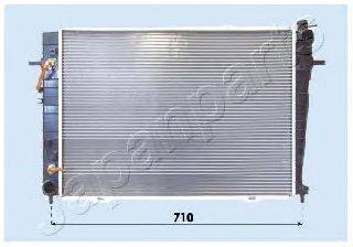 JAPANPARTS RDA283086 Радіатор, охолодження двигуна