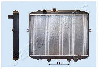 JAPANPARTS RDA283106 Радіатор, охолодження двигуна