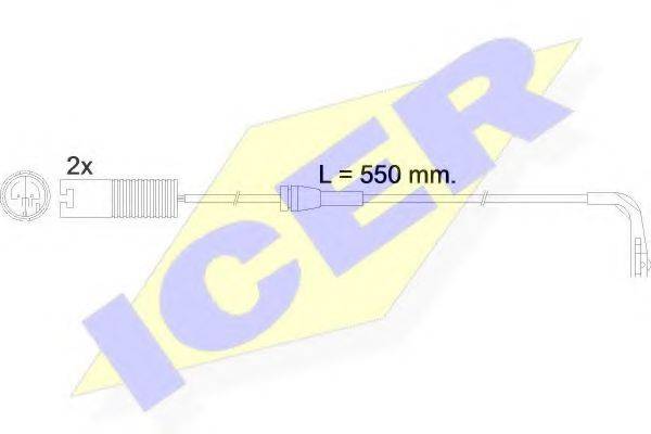 ICER 610388EC Сигналізатор, знос гальмівних колодок