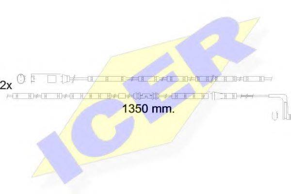 ICER 610551EC Сигналізатор, знос гальмівних колодок