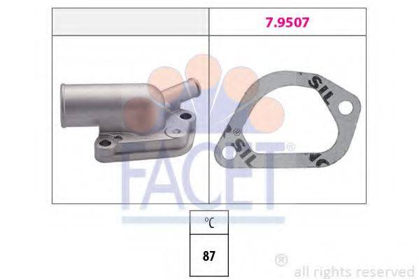 FACET 78163 Термостат, охолоджуюча рідина