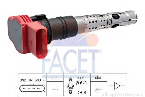 FACET 96333 Котушка запалювання