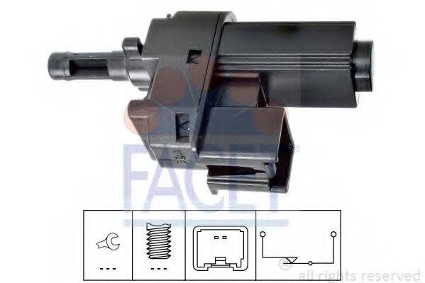 FACET 71221 Вимикач, привід зчеплення (Tempomat)