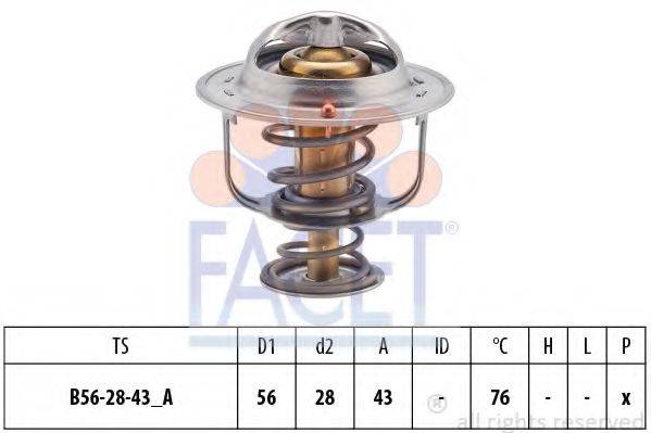 FACET 78403S Термостат, охолоджуюча рідина