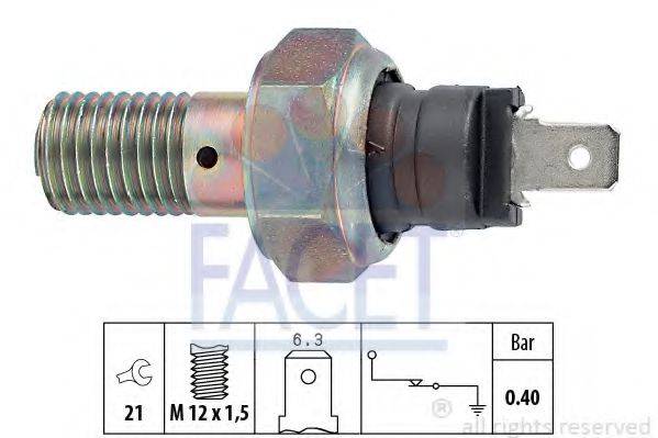FACET 70004 Датчик тиску масла