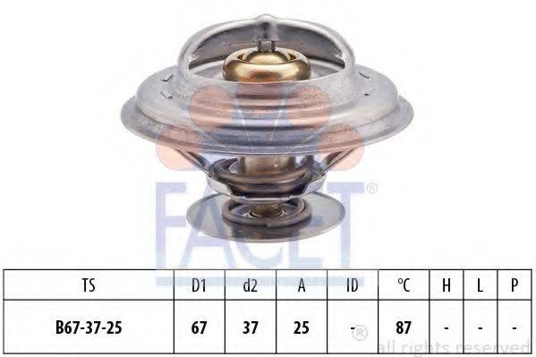 FACET 78256S Термостат, охолоджуюча рідина