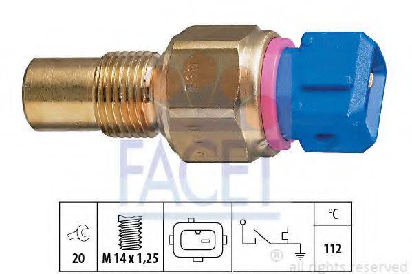 FACET 74109 термовимикач, сигнальна лампа рідини, що охолоджує