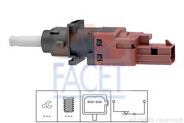 FACET 71170 Вимикач, привід зчеплення (Tempomat)