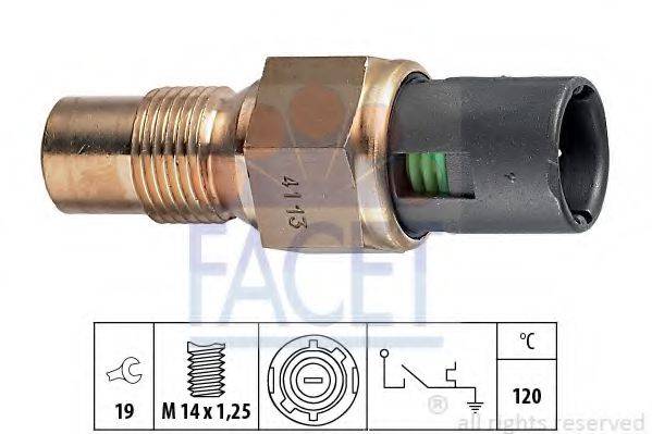 FACET 74113 термовимикач, сигнальна лампа рідини, що охолоджує