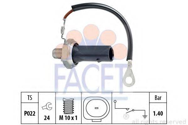 FACET 70167 Датчик тиску масла