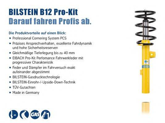 BILSTEIN BIL015164 Комплект ходової частини, пружини / амортизатори