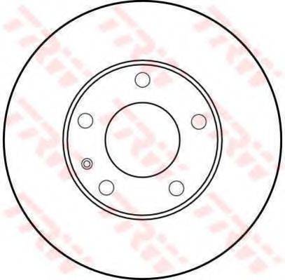 TRW DF1556 гальмівний диск