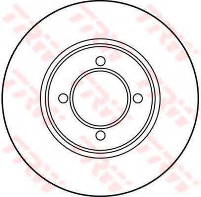 TRW DF1911 гальмівний диск